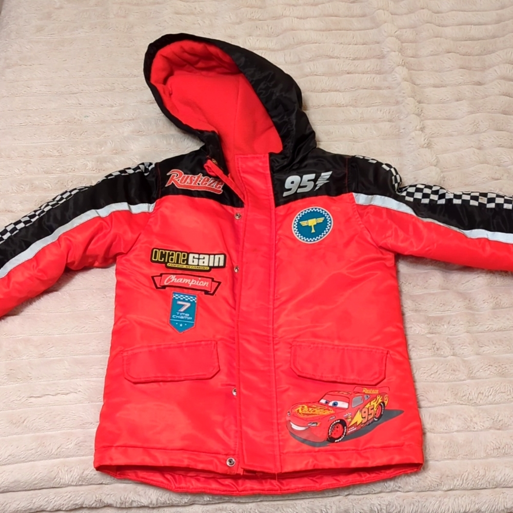 Lightning McQueen fleece lined jacket